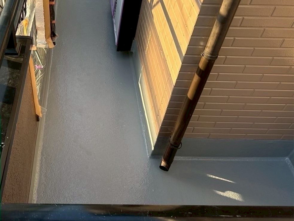 施工後のバルコニー